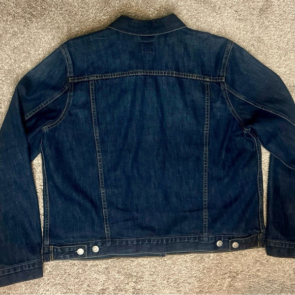 GAP Women’s Dark Wash Denim Icon Jacket - Size XL - NWOT - Picture 5 of 5